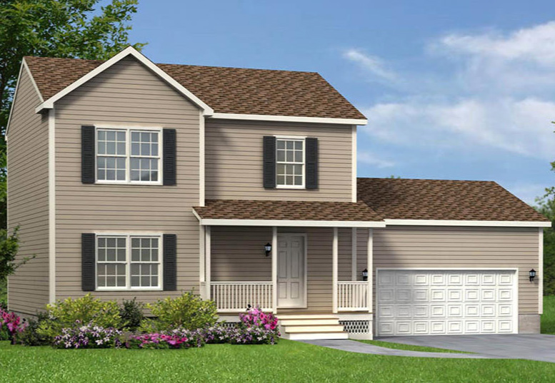 Colonial Two Story Modular Home