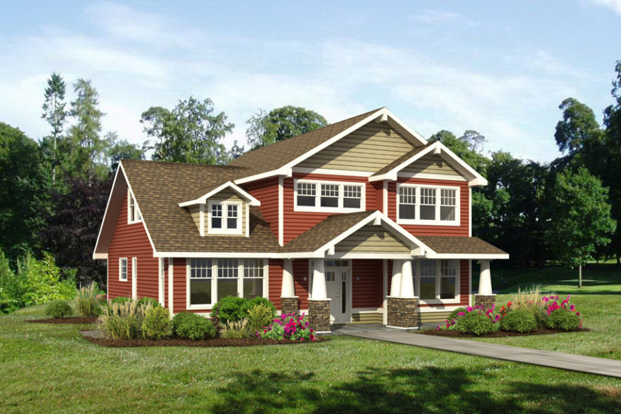 Craftsman Style Modular House