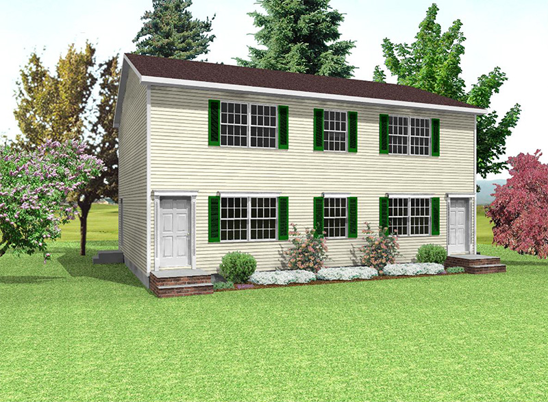 Multi Family Style Modular House